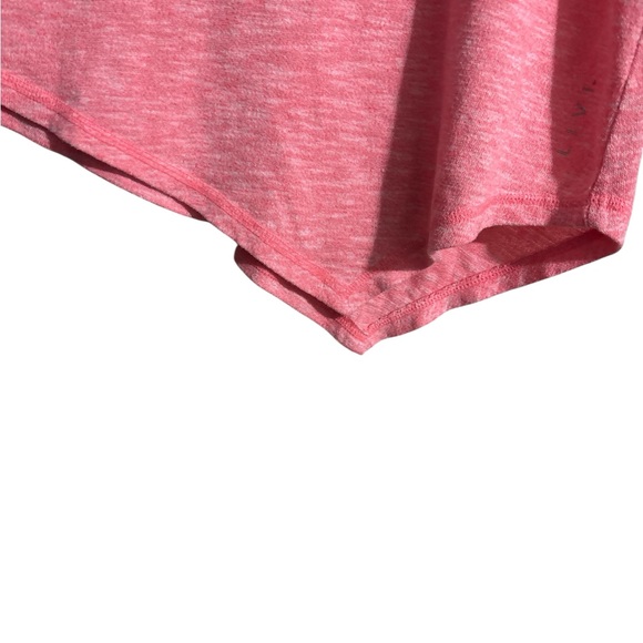 LIVI Active Asymmetrical Short Sleeve Hoodie - Picture 3 of 4